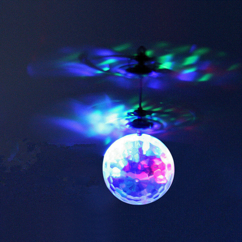 Rechargeable Hand Sensor Flying Crystal Ball Toy