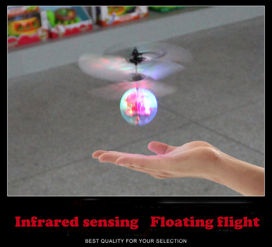 Rechargeable Hand Sensor Flying Crystal Ball Toy