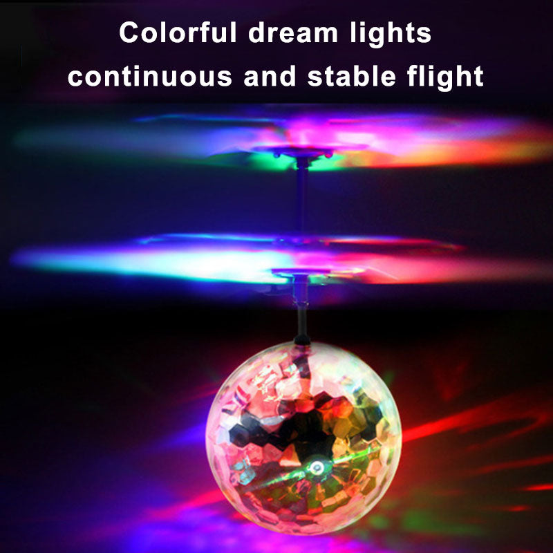 Rechargeable Hand Sensor Flying Crystal Ball Toy