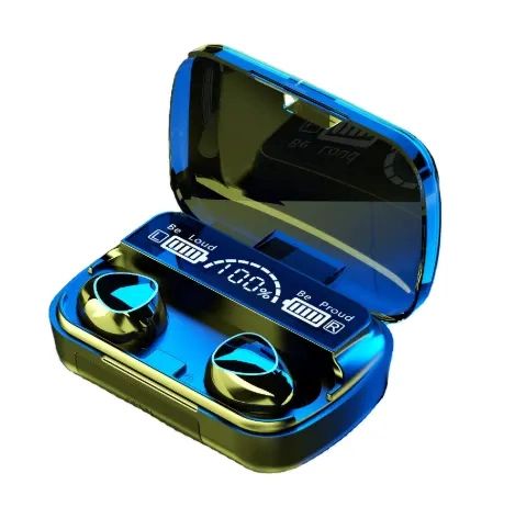 M10 Waterproof Wireless Bluetooth TWS Earbuds with High Quality Super Sound